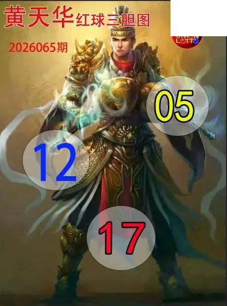 双色球2026年图迷065期 红球三胆图
