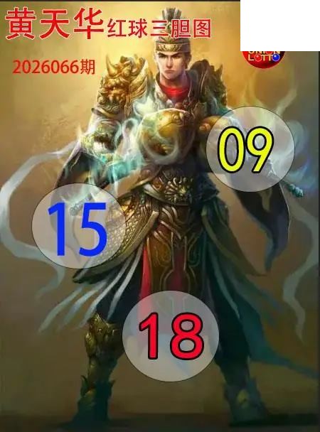 双色球2026年图迷066期 红球三胆图